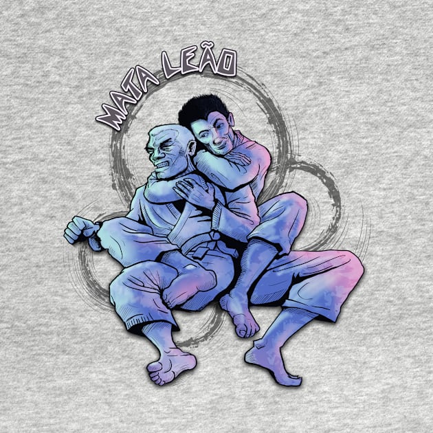 Mata Leão - LION KILLER- rear naked choke (RNC) chokehold martial arts chokehold by IceTees